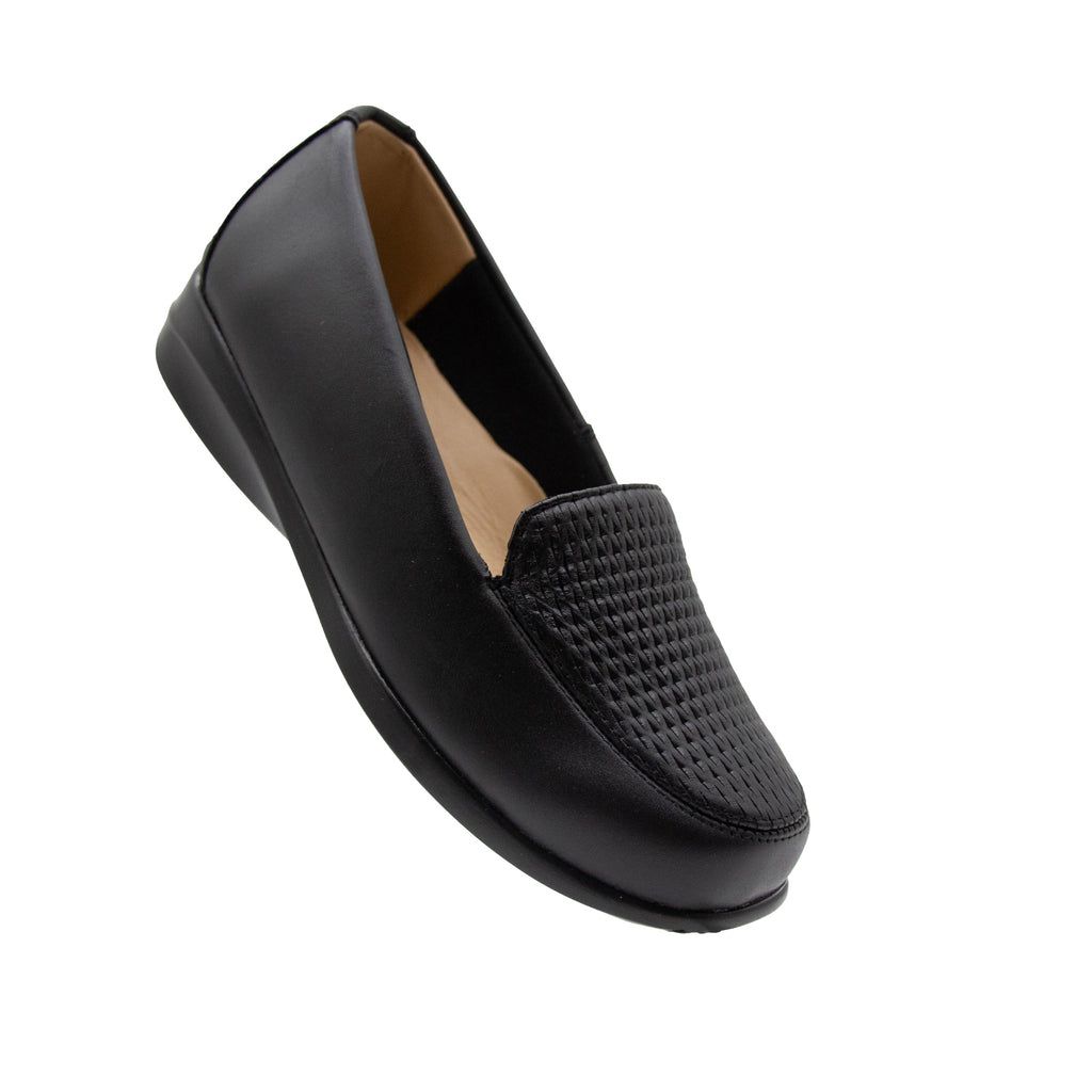 Zapato de Piel Negro de Dama 643