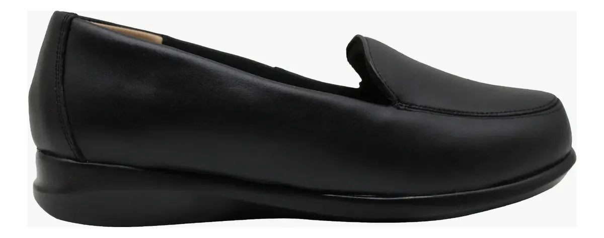 Zapato de Piel de Dama Negro 641