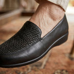 Zapato de Piel Negro de Dama 643