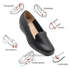 Zapato Piel Negro de Dama 641