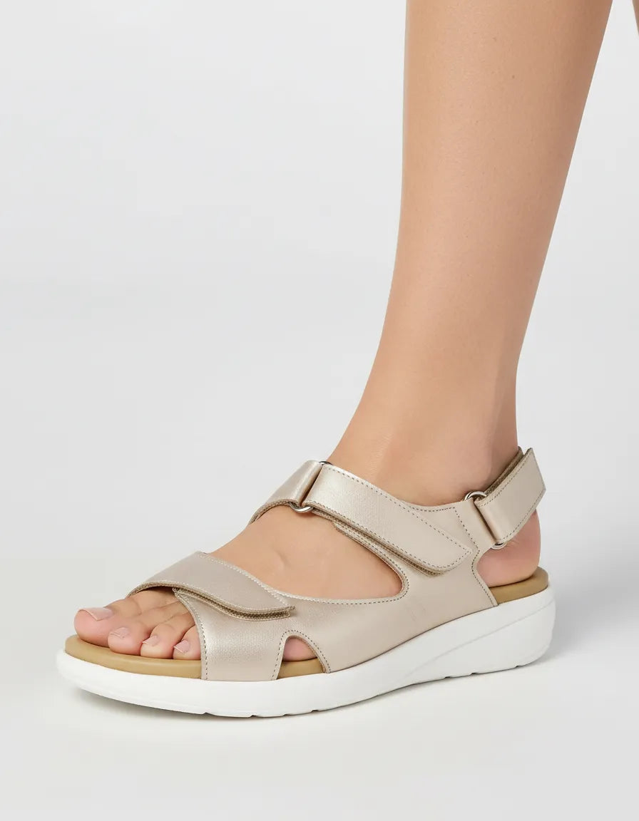 Sandalia de Dama Beige 202GRL
