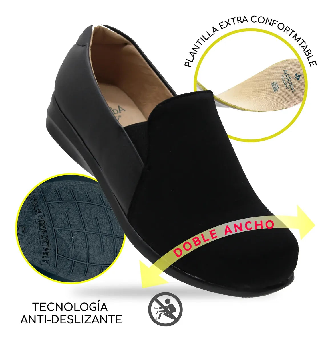Zapato de Piel Negro 431