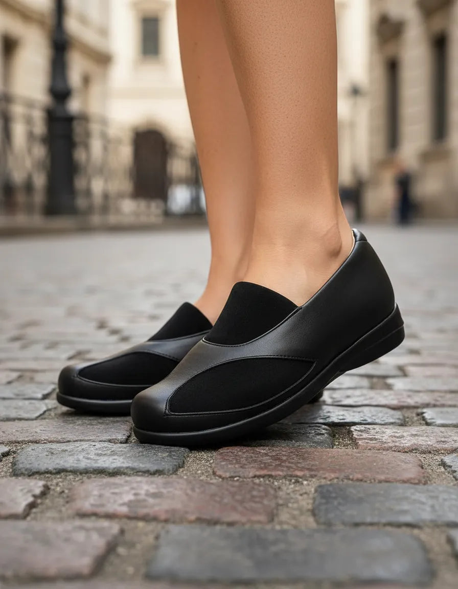 Zapato Piel Negro de Dama 403