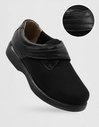 Zapato de Piel de Caballero ajustable Negro 350