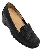 Zapato de Piel Negro de Dama 643C