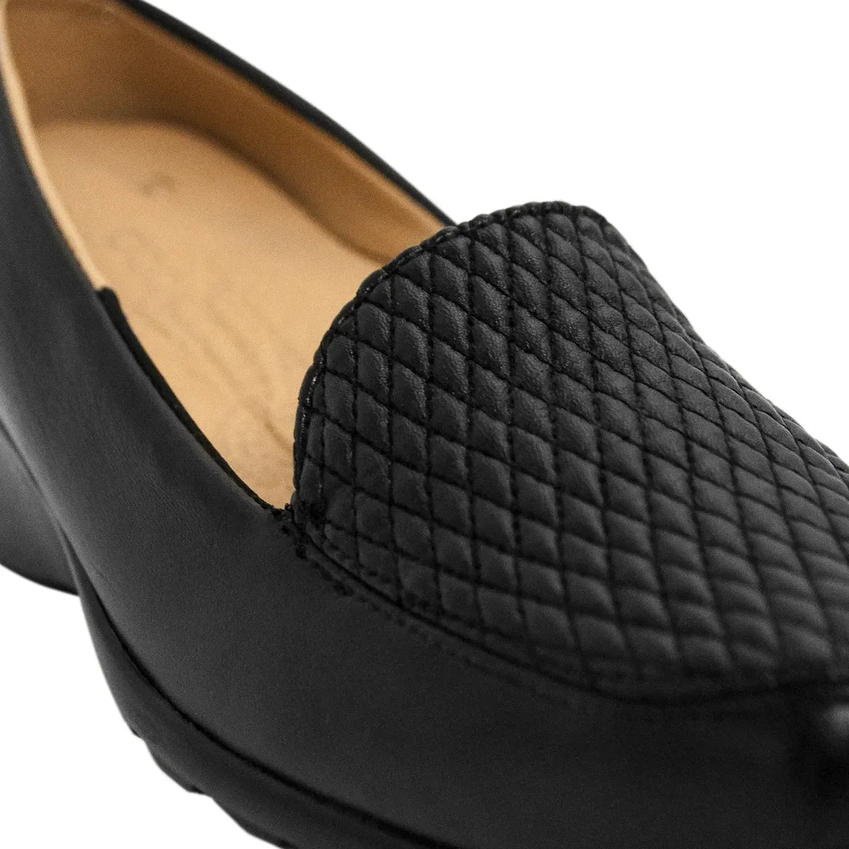 Zapato de Piel Negro de Dama 643C