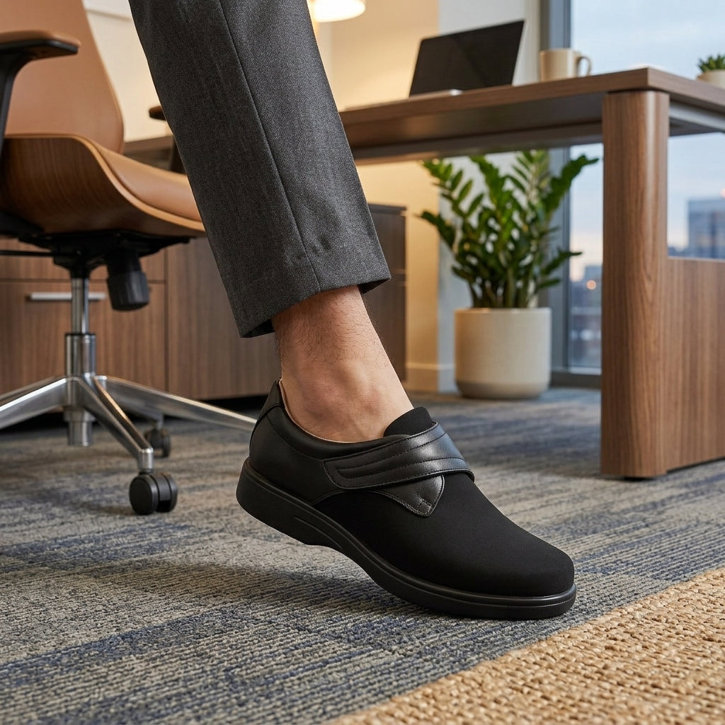Zapato de Piel Ajustable 350 CABALLERO