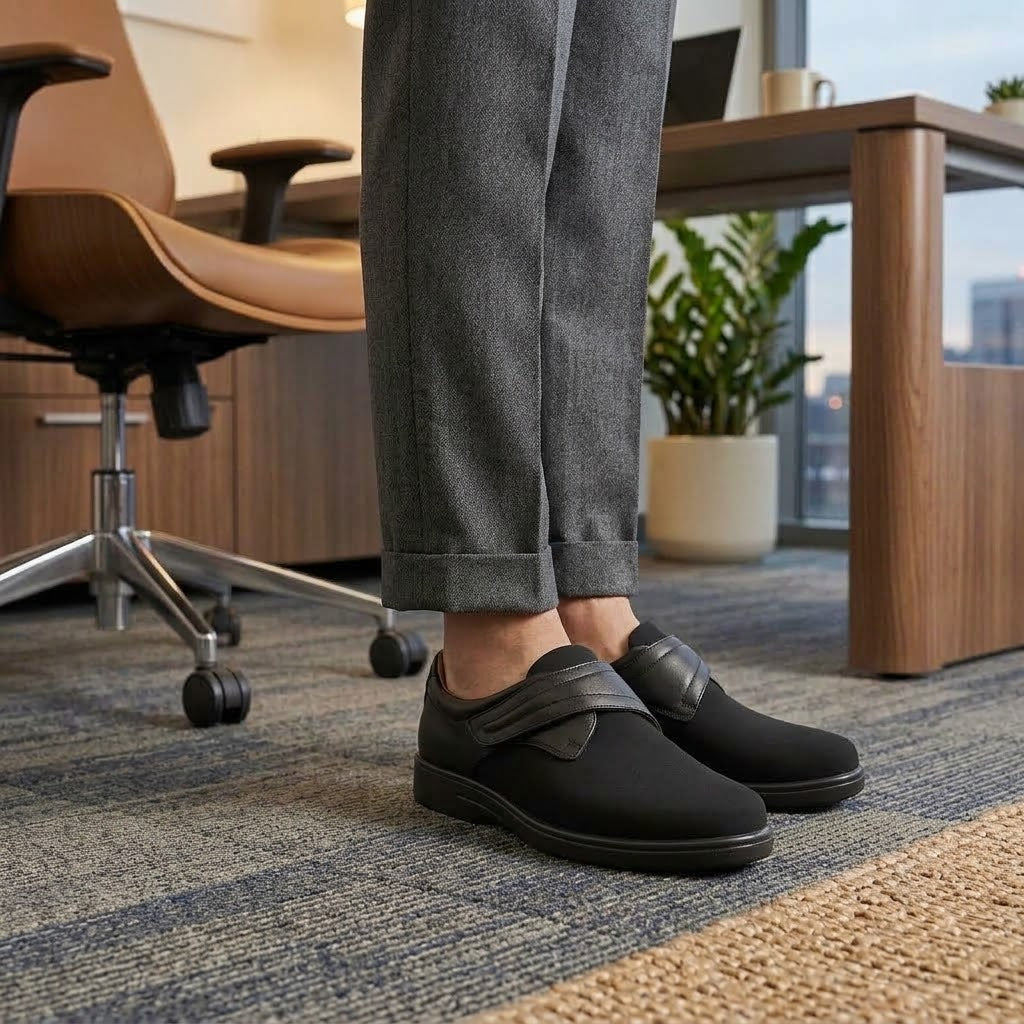 Zapato de Piel Ajustable 350 CABALLERO