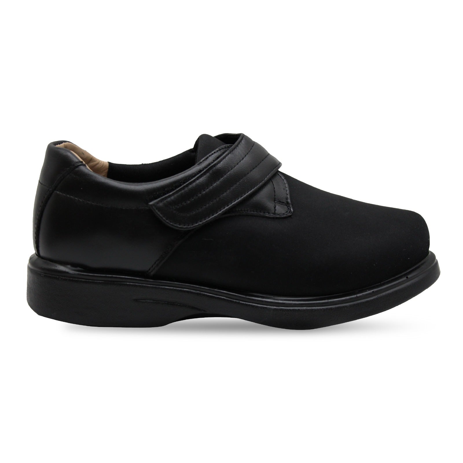 Zapato de Piel de Caballero ajustable Negro 350