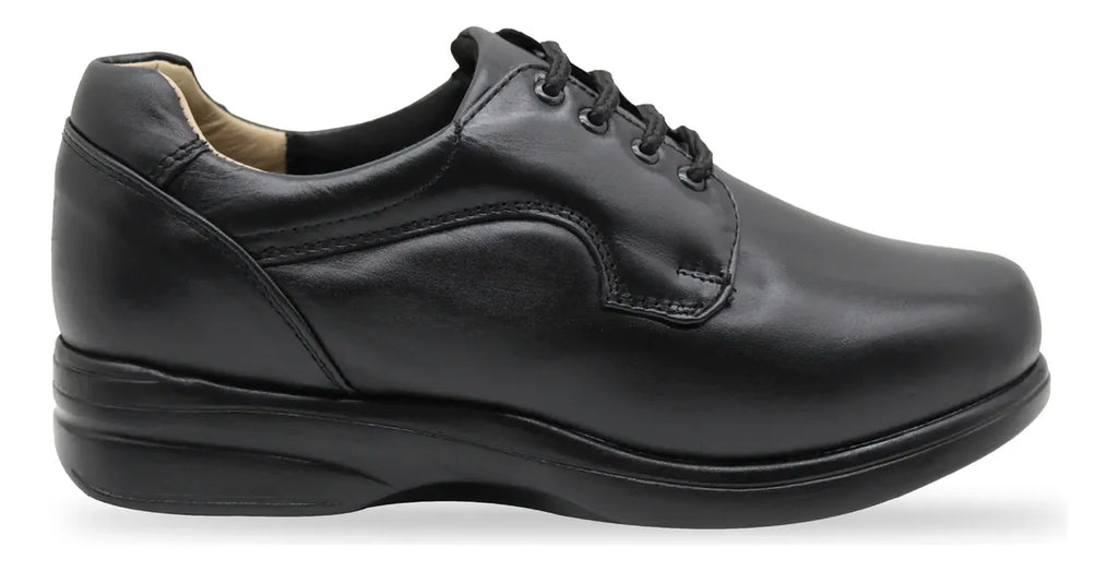 Zapato Piel Negro ajustable de Caballero 338
