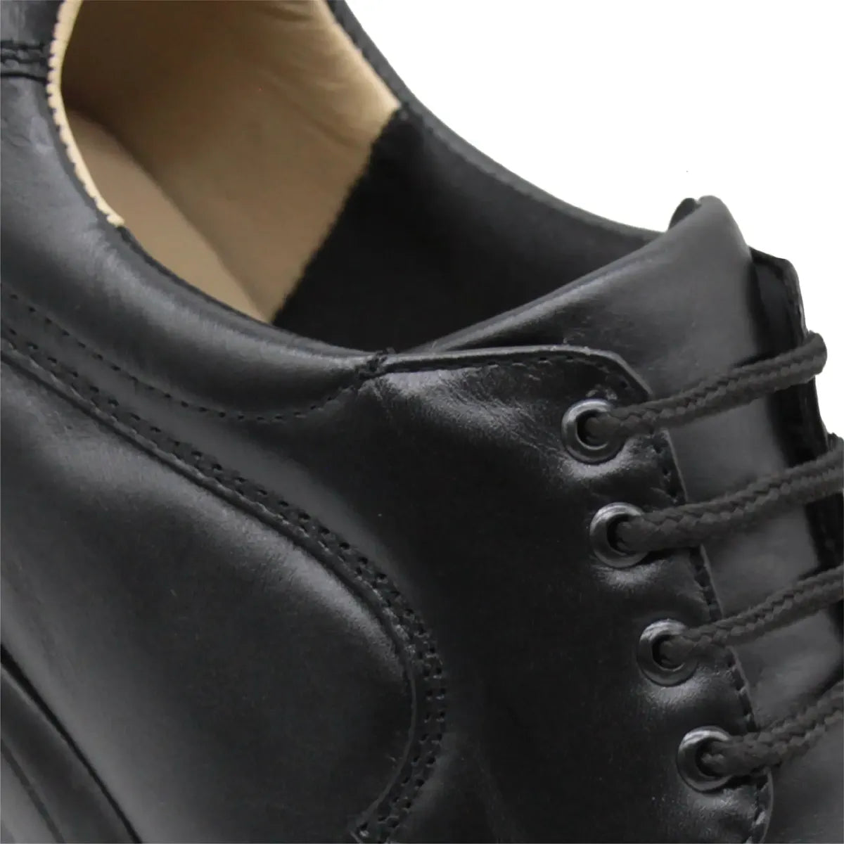 Zapato Piel Negro ajustable de Caballero 338