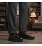 Zapato Piel Negro ajustable de Caballero 338