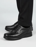 Zapato Piel Negro ajustable de Caballero 338