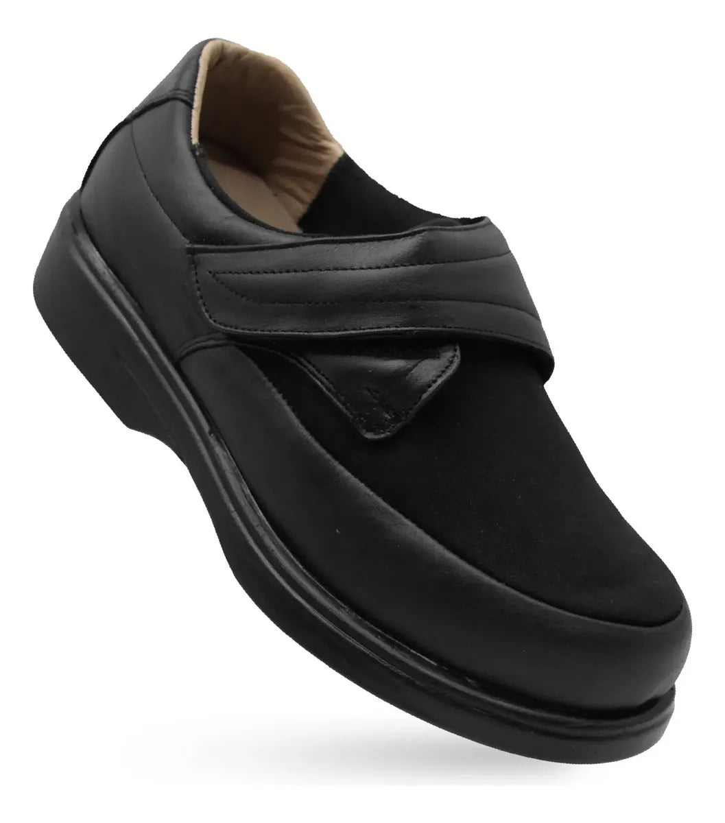 Zapato Negro de Caballero 343 Ajustable
