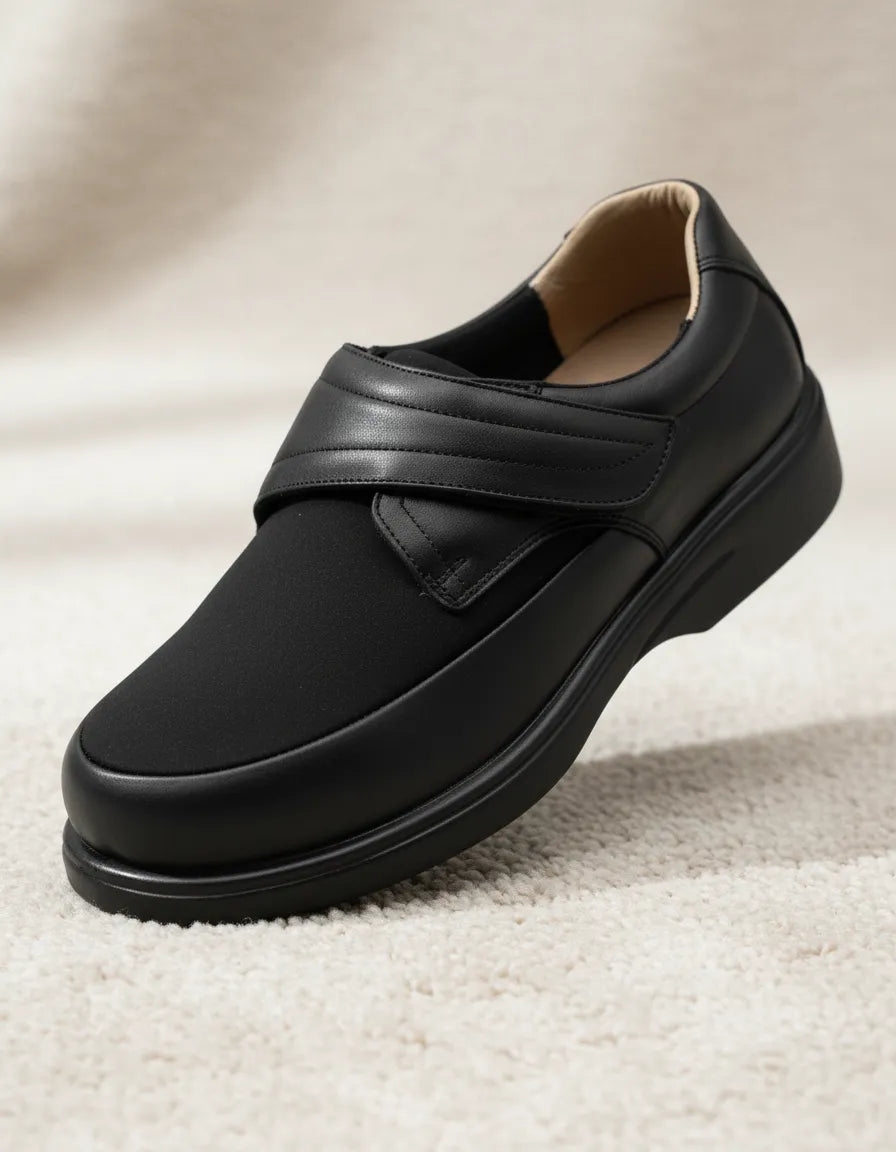 Zapato Negro de Caballero 343 Ajustable
