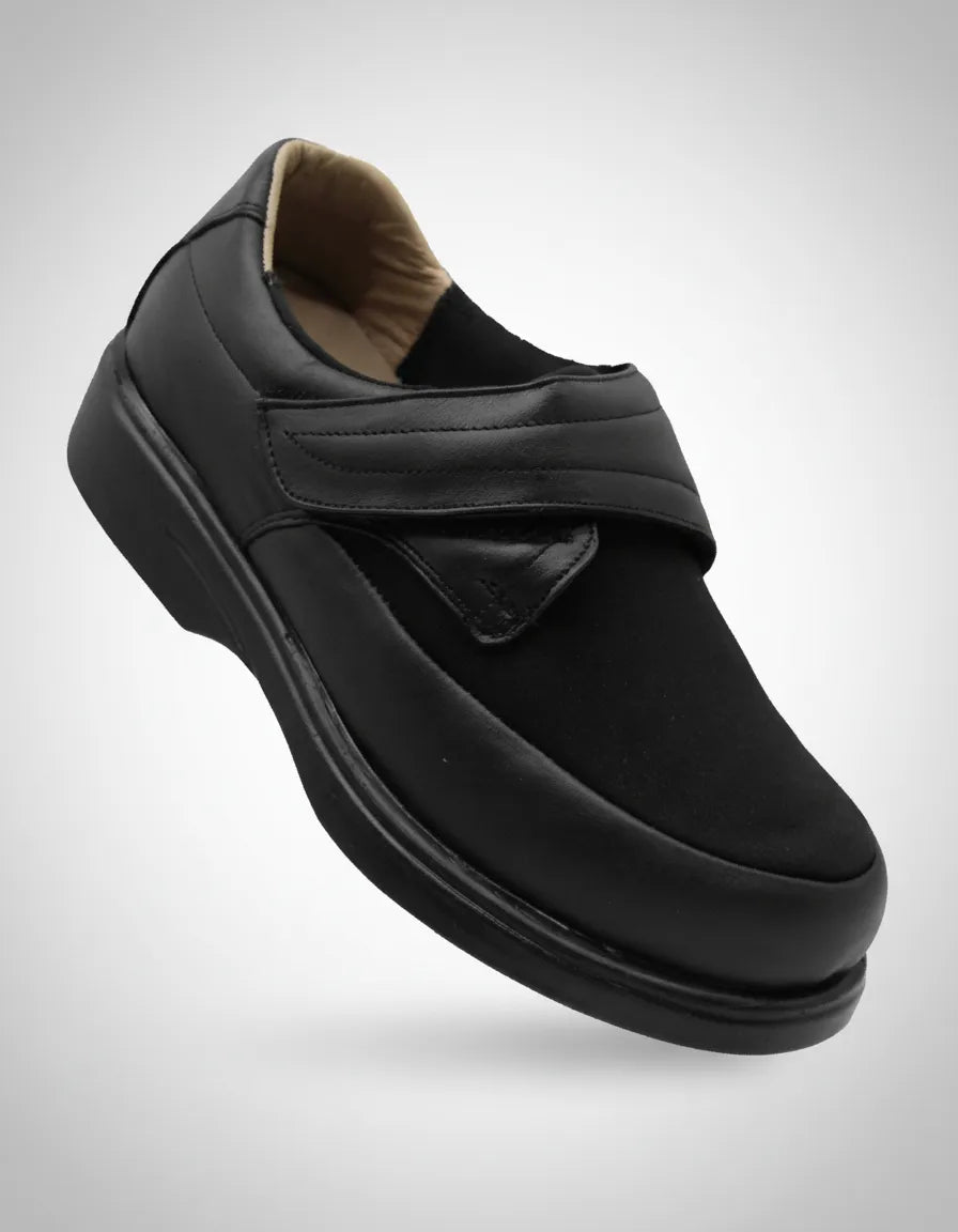Zapato Negro de Caballero 343 Ajustable