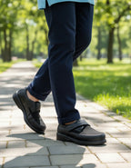 Zapato Negro de Caballero 343 Ajustable