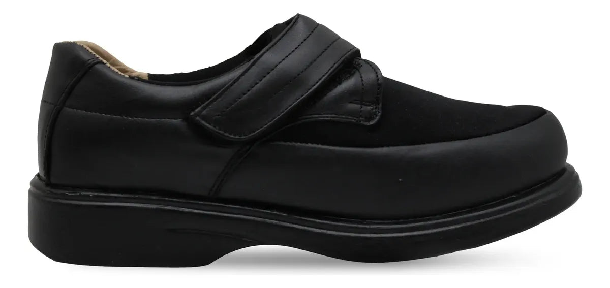 Zapato Negro de Caballero 343 Ajustable
