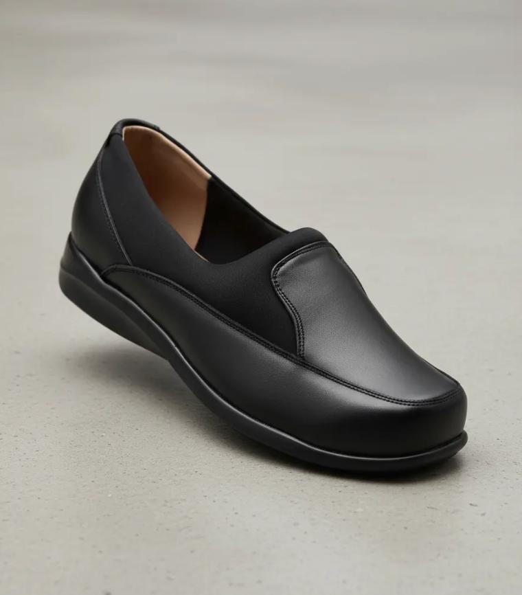 Zapato de Dama de Piel Negro 640